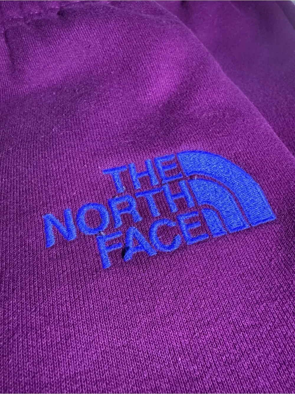 Mens The North Face x KAWS Purple Fleece Jogger Sweatpants